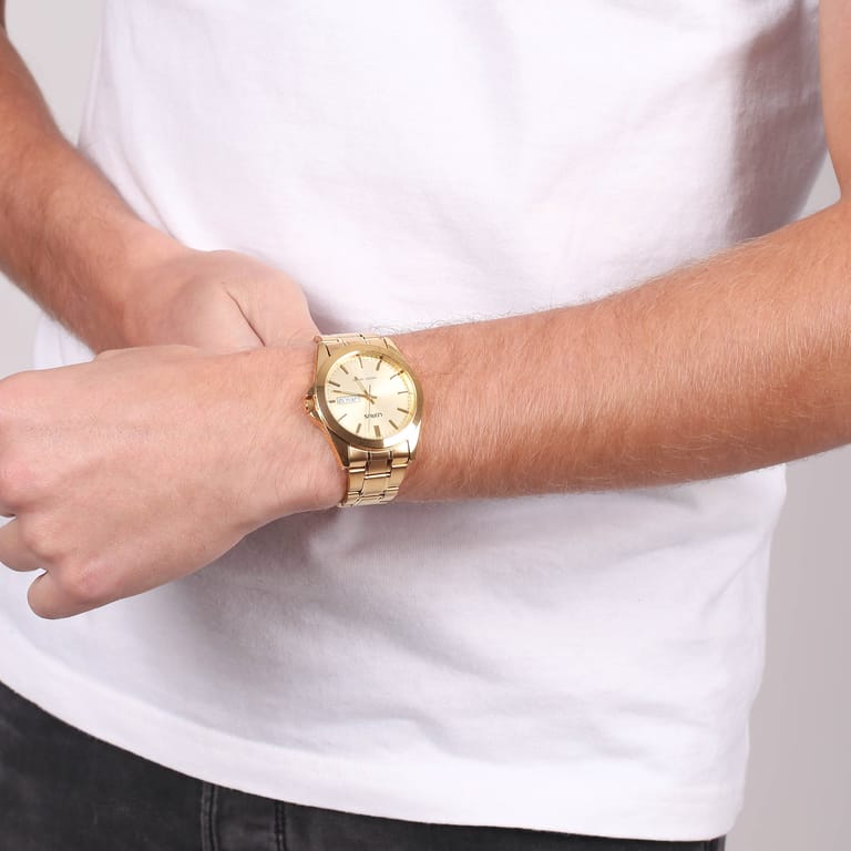 Lorus Heren Horloge Goudkleurig RJ608AX9