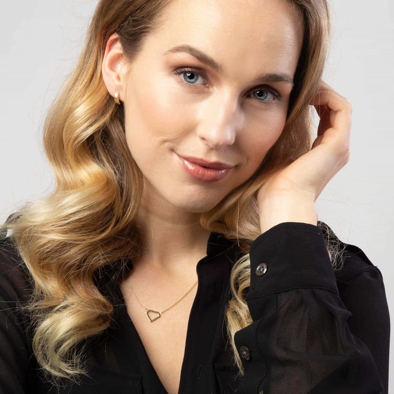 14 karaat geelgouden oorhangers voor dames
