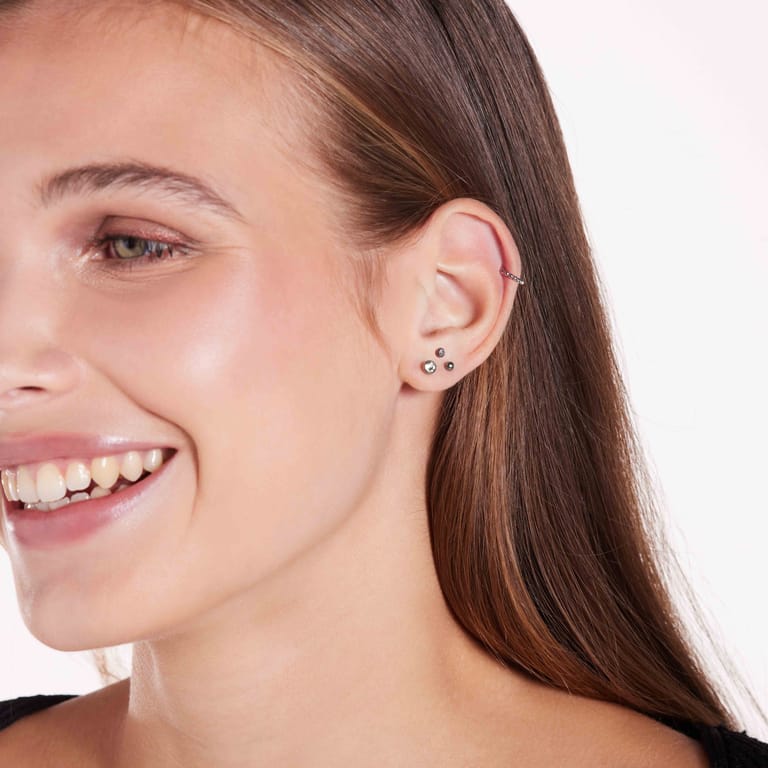 Helixpiercing, Edelstahl