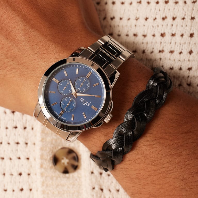 Regal Armbanduhr für Herren in Geschenkbox mit Armband
