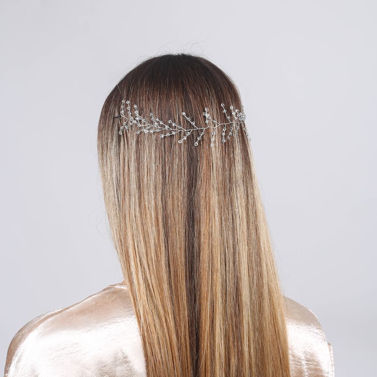 Haarschmuck mit Glasperlen