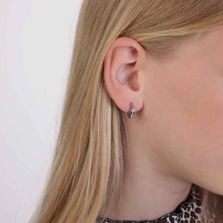 Little Miss Fabulous stainless steel kinderoorbellen aqua bohemica kristal