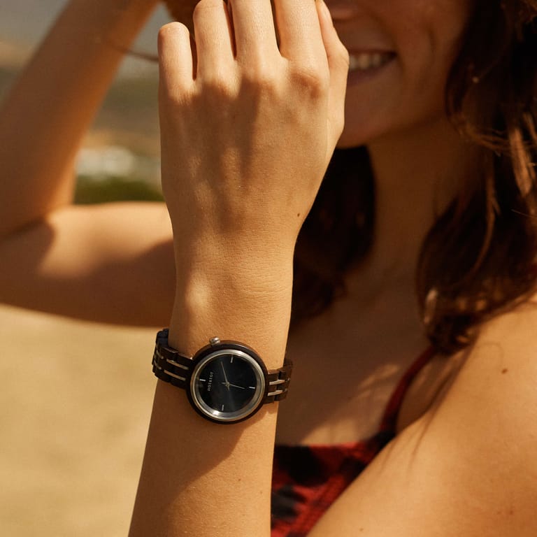 Hot&Tot Dames Horloge Falcony met Valkenoog Wijzerplaat