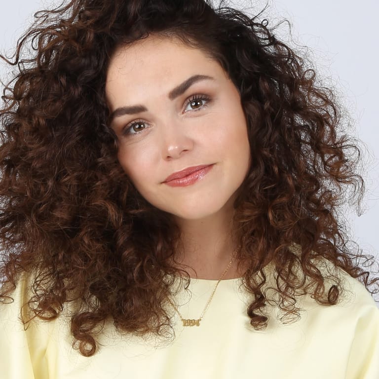 Stainless steel ketting goldplated jaartal old english voor dames