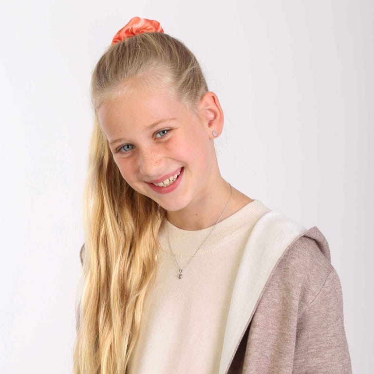 Kinderohrringe, 925 Silber, Cupcake, Emaille