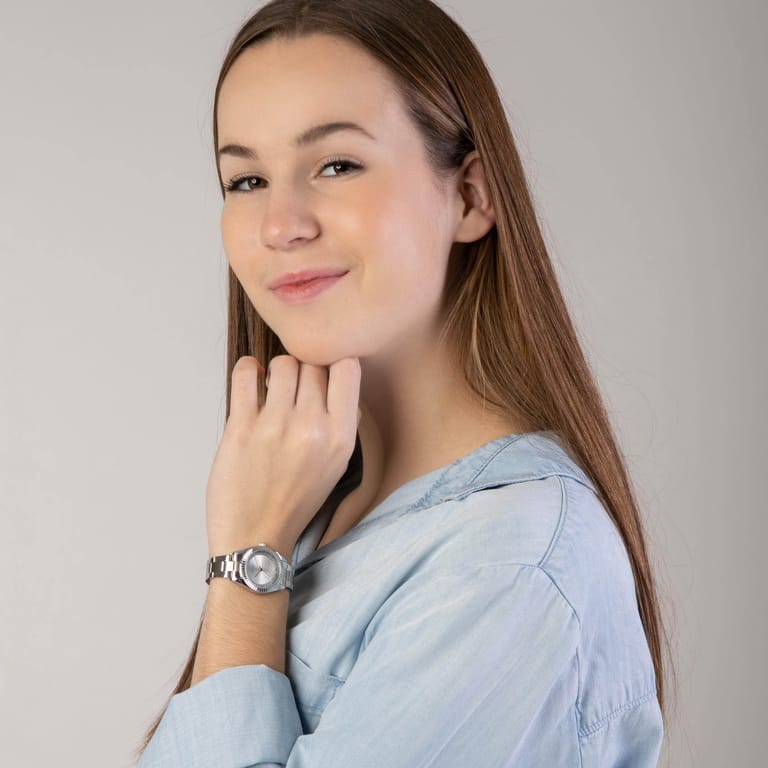 Regal Dames Horloge Zilverkleurig