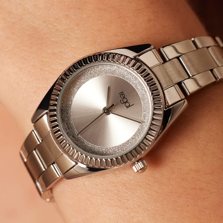 Regal Dames Horloge Zilverkleurig