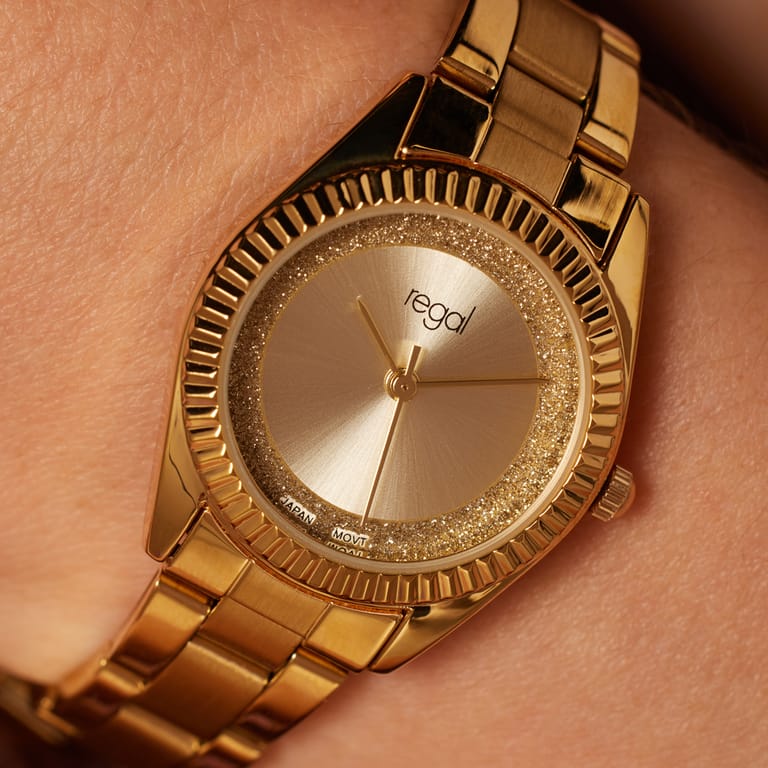 Regal Dames Horloge Goudkleurig