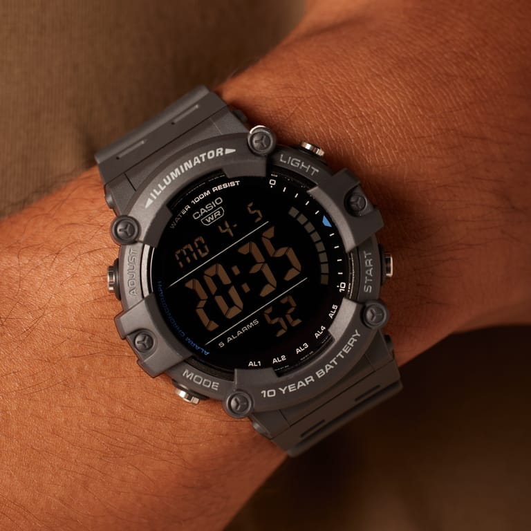 Casio Heren Digitaal Horloge Zwart AE-1500WH-8BVEF