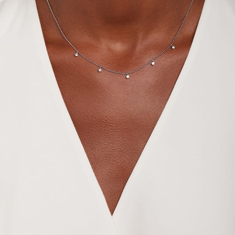 Myla stainless steel goldplated ketting voor dames