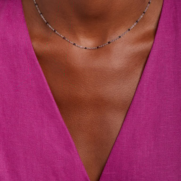 Myla stainless steel goldplated ketting voor dames