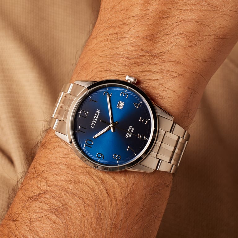 Citizen stainless steel herenhorloge model BI5000-52L