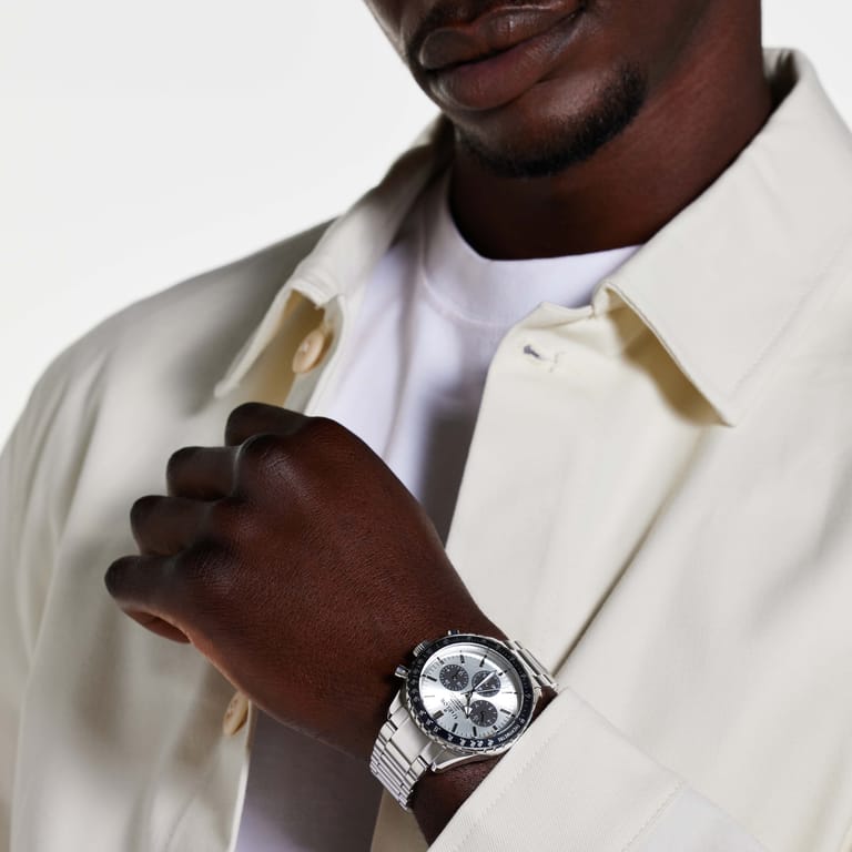 Marlow Miller Chronograf Armbanduhr mit Edelstahlarmband