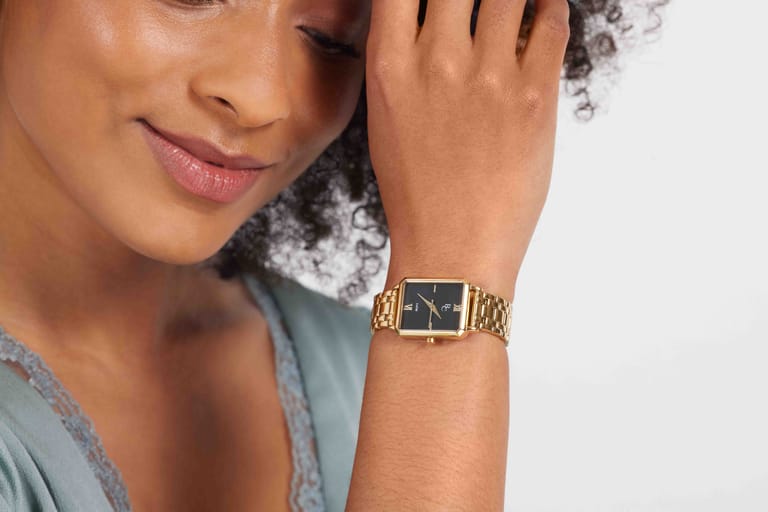 Regal Collection dames horloge met een stalen band