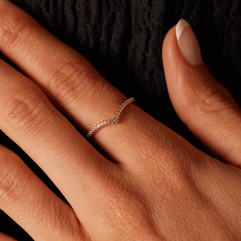Zilveren goldplated ring met zirkonia voor dames