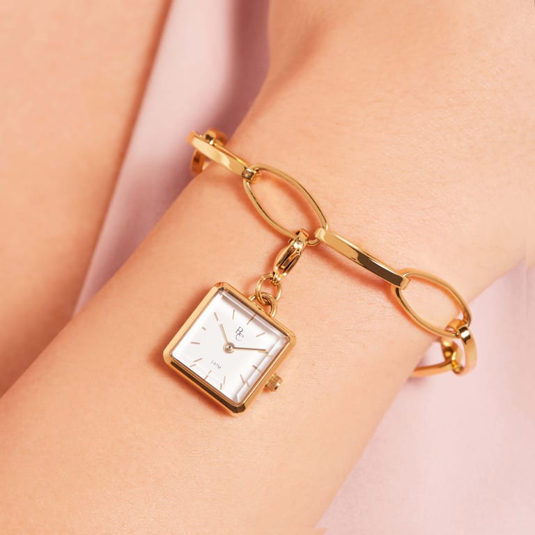 Regal collection Dames Bedel Horloge Goudkleurig