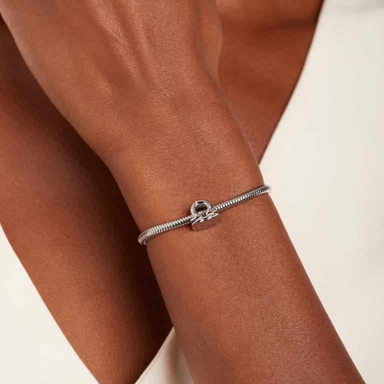 Bettelarmband-Anhänger aus Edelstahl, Sternzeichen Waage