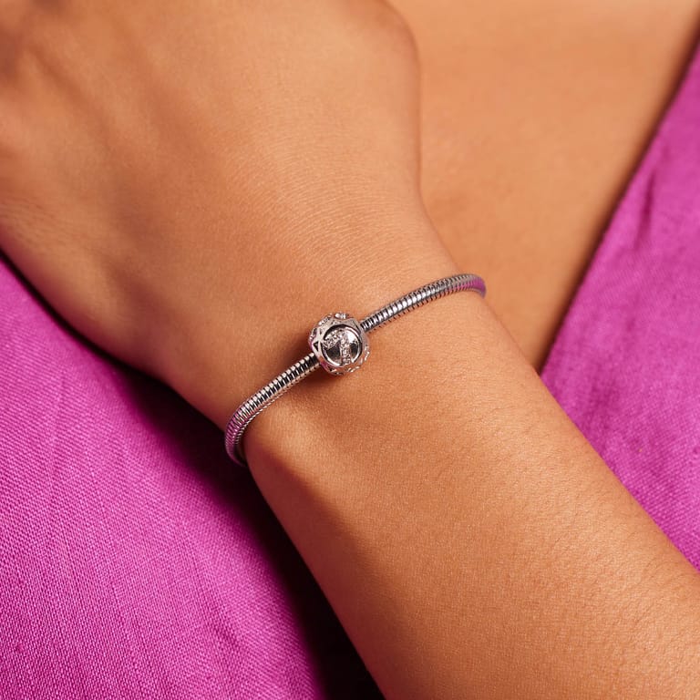 Bettelarmband-Anhänger aus Edelstahl, Ziffer Sieben