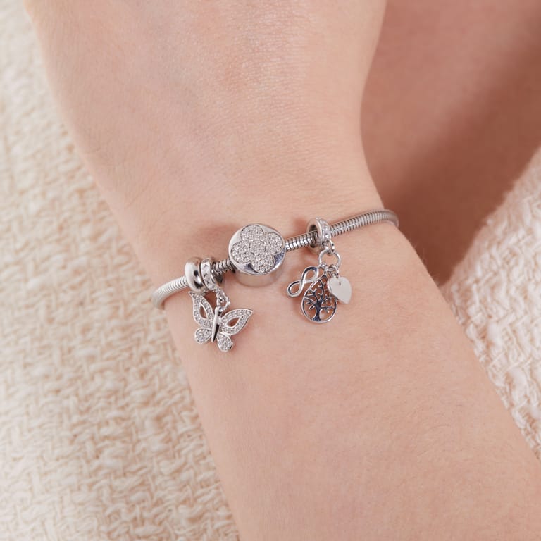 Charm aus 925er, Schmetterling