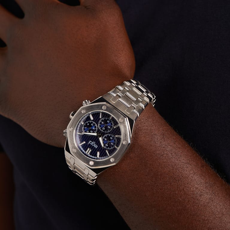 Regal Heren Horloge Zilverkleurig