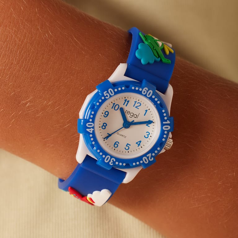 Regal kinder horloge met siliconen band