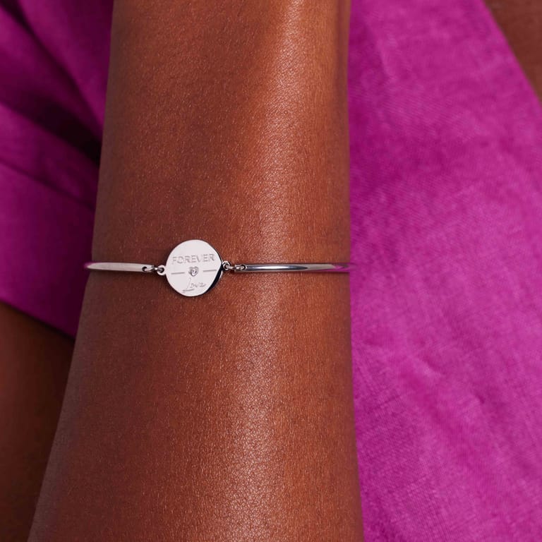 Armband aus Edelstahl Forever Love
