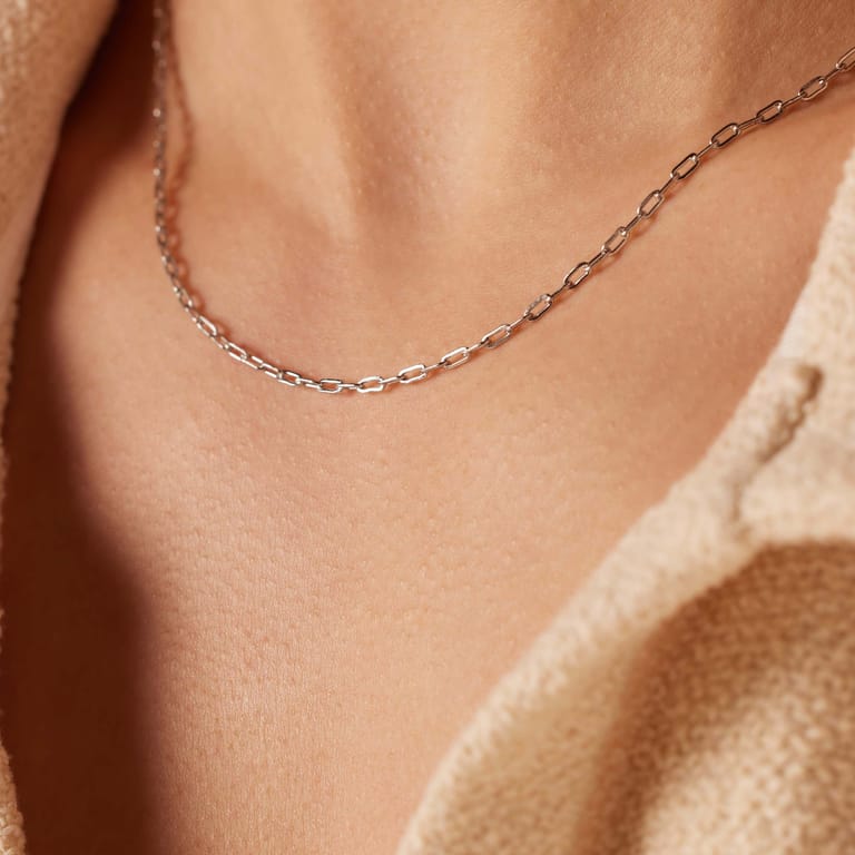 Stählerne Gliederkette 2 mm