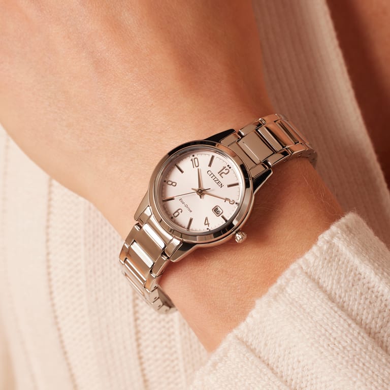 Citizen stalen dameshorloge FE1241-71Z