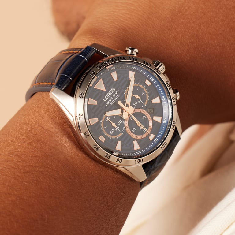 Lorus Herrenuhr, Sport, Zifferblatt weiß, RL477BX9