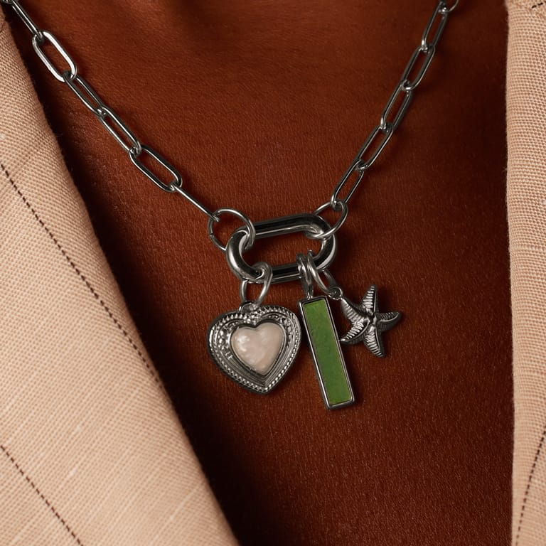Charm aus Edelstahl, Seestern