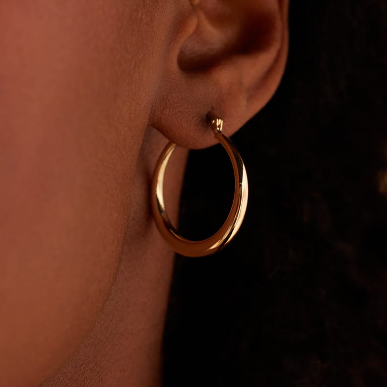 Ohrringe aus 375er Gold