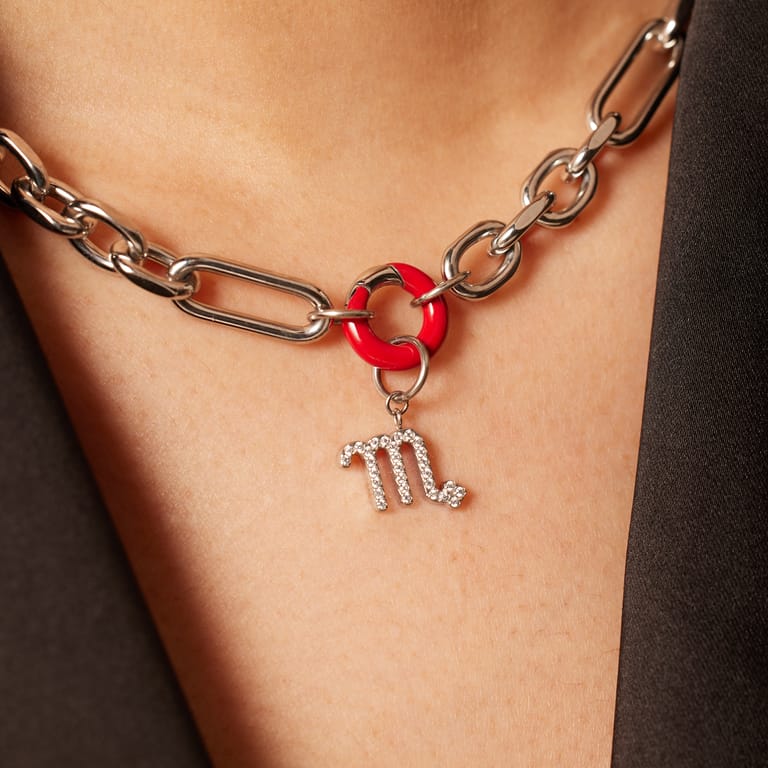 Stainless steel bedel sluiting rond groene emaille