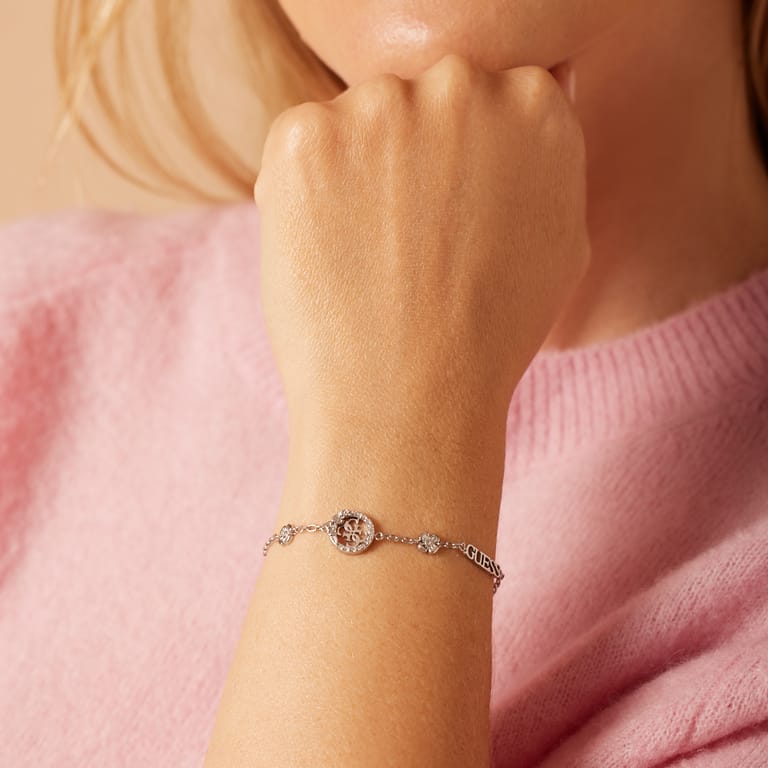 Guess stalen armband 4 LOVE
