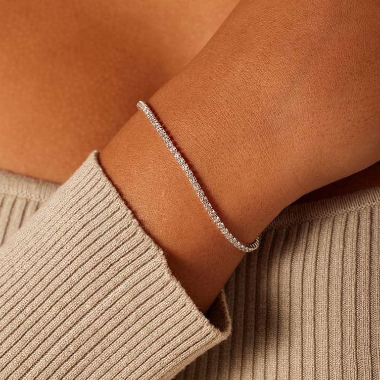 Zilveren armband voor dames