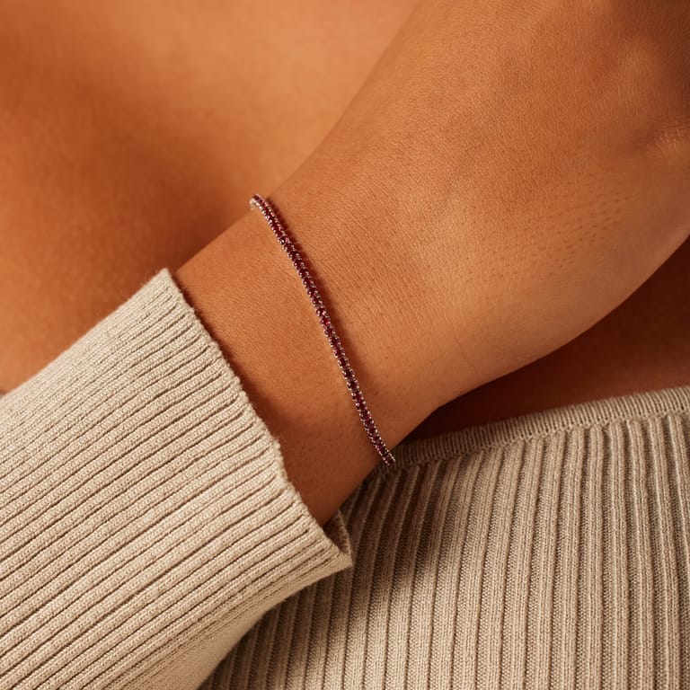 Silbernes Armband für Damen