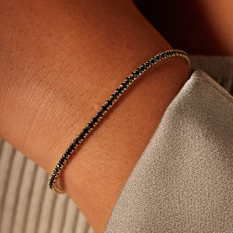 Silbernes goldbeschichtetes Armband für Damen