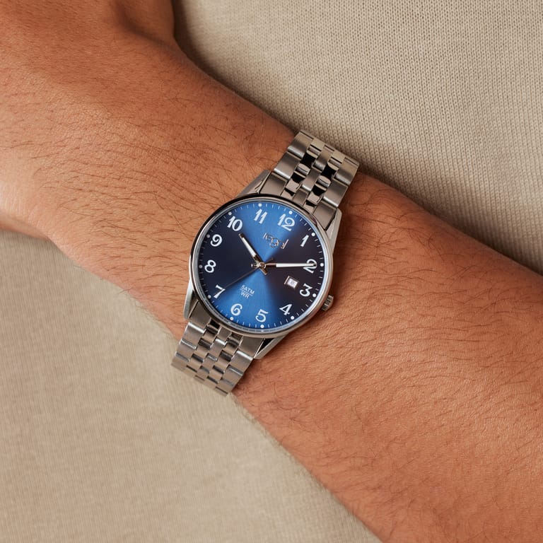 Regal heren horloge met stainless steel band