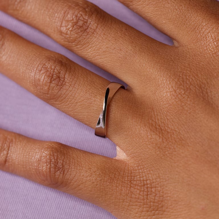 Zilveren ring