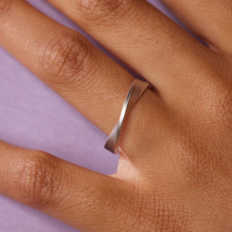 Zilveren ring
