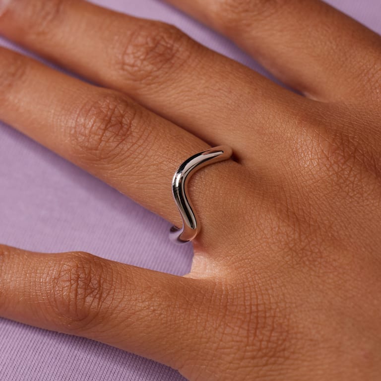 Zilveren ring