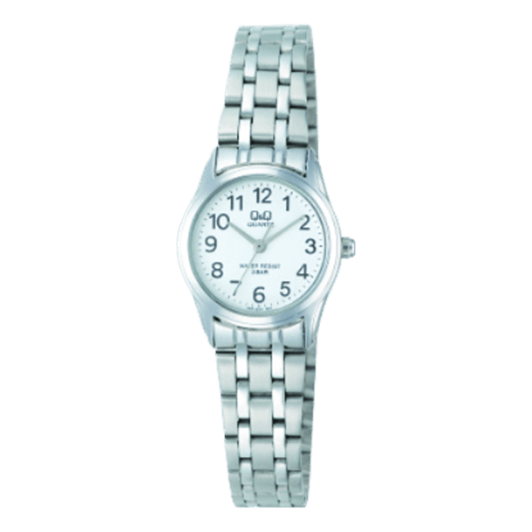 Q & Q Dames Horloge Zilverkleurig C50A-004PY