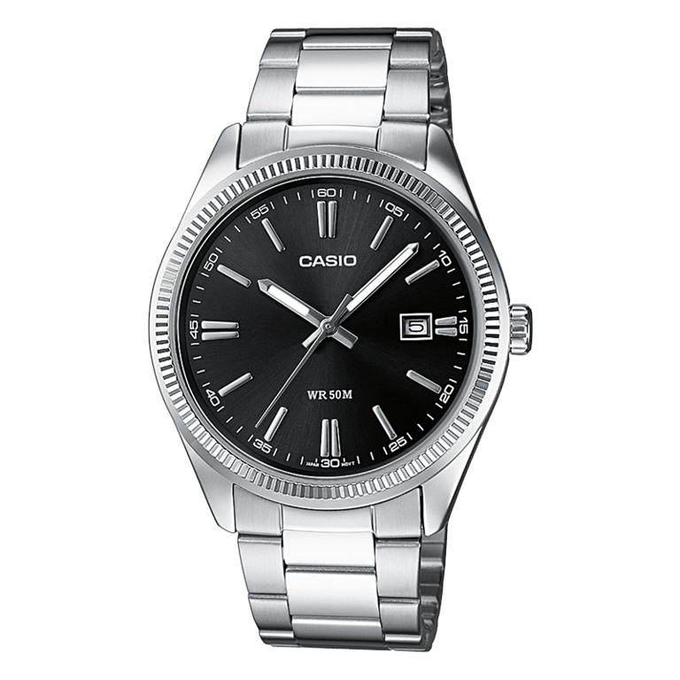 Casio Heren Horloge Zilverkleurig MTP-1302D-1AVEF