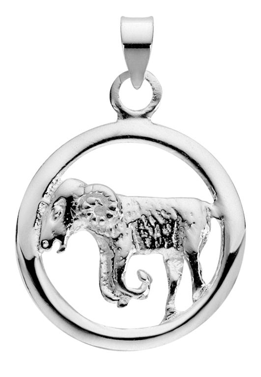 Anhänger, 925 Silber, Sternzeichen