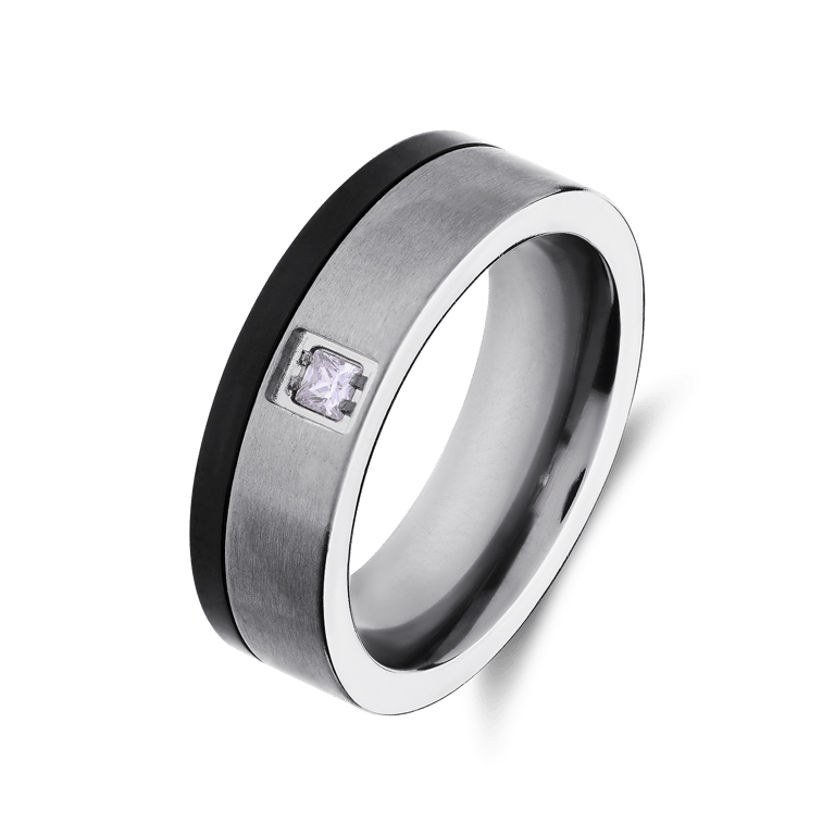 Titanium liefdesring Tokyo dames