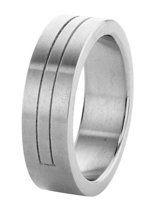 Titanium liefdesring You & Me