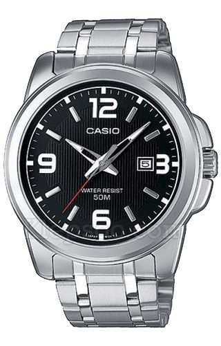 Casio Heren Horloge Zilverkleurig MTP-1314D-1AVEF