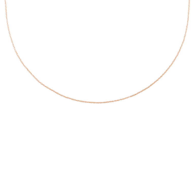 Zilveren goldplated ketting voor dames