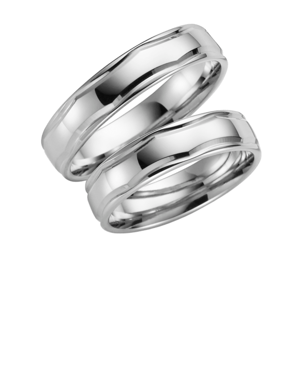 Palladium Trauring Sonnenblume Damen H65P