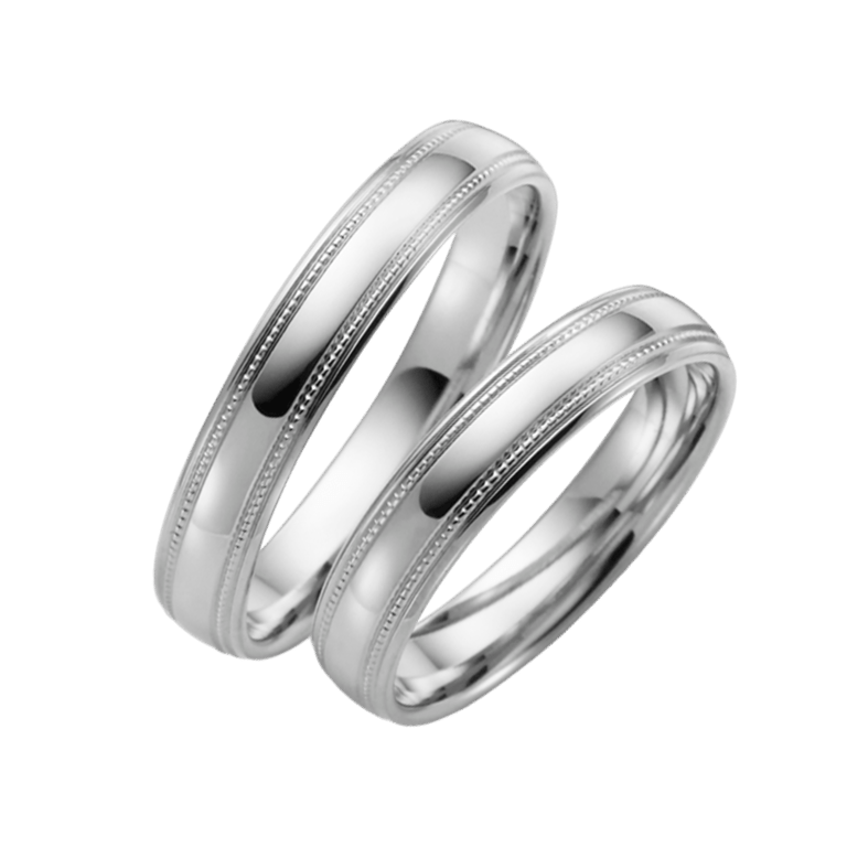 Palladium Trauring Primel Herren H89P