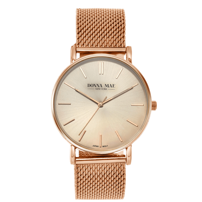 Donna Mae Dames Horloge Rosekleurig